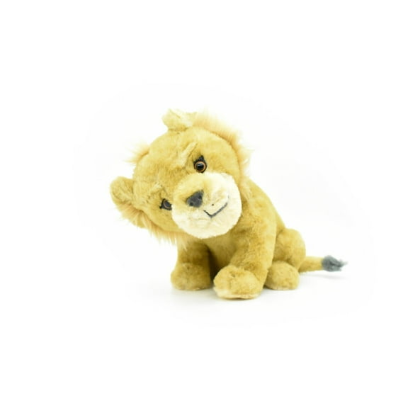 Lion Cub, Male, Very nice Plush Animal, Soft, Stuffed, Toy, Educational, Realistic , 10" X 7" CWG97 BB1