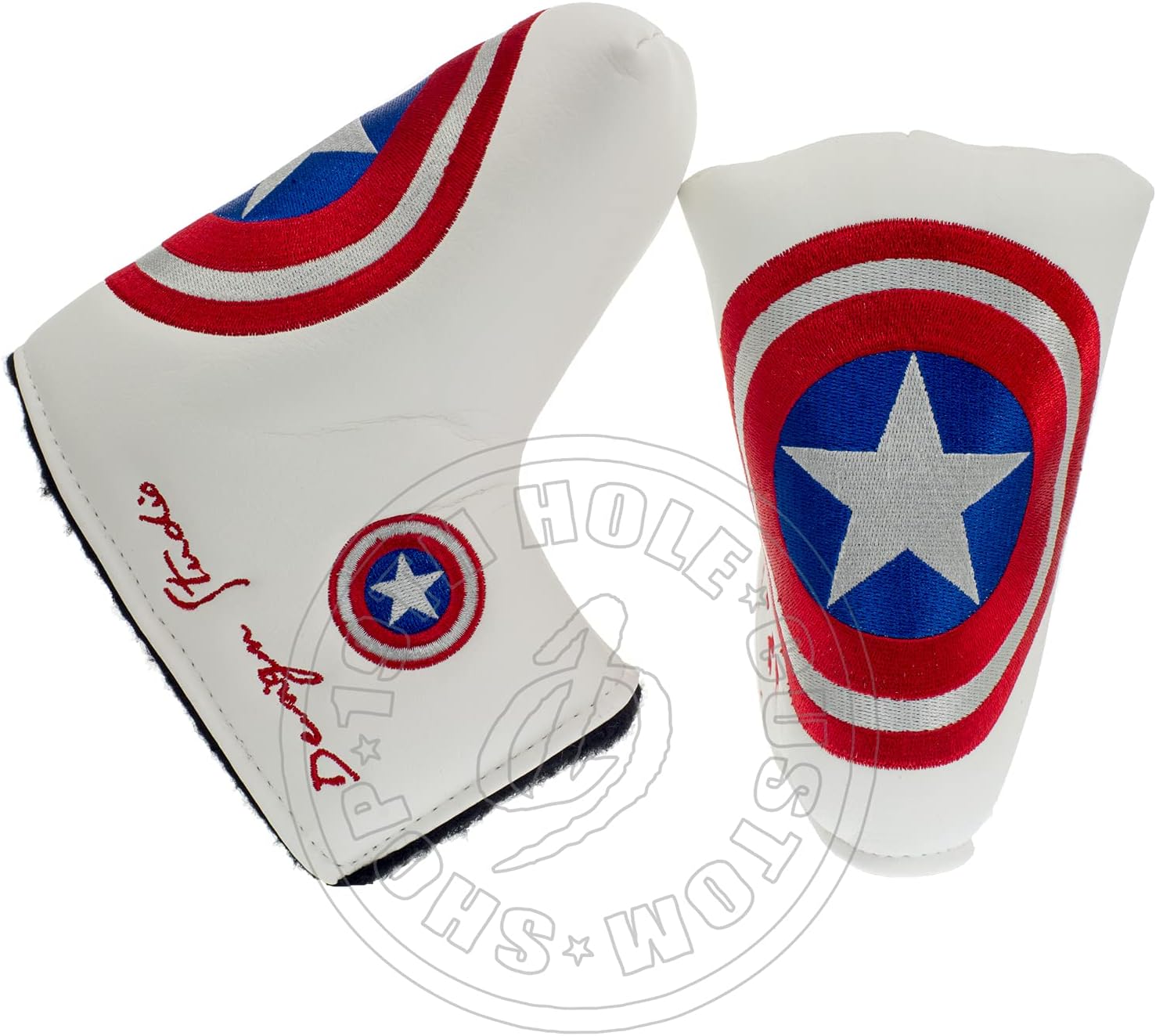 Lion Custom Shop Captain America Golf Headcover for Midsize Mallet