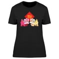 thumbnail image 1 of Lion Dance And Chinese New Year T-Shirt Women -Image by Shutterstock, Female x-Large, 1 of 2