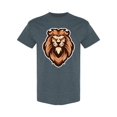 thumbnail image 1 of Lion  Design T-Shirt Men -Image by Shutterstock, Male 3X-Large, 1 of 2