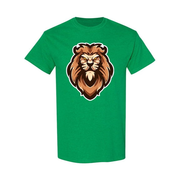 Lion  Design T-Shirt Men -Image by Shutterstock, Male x-Large