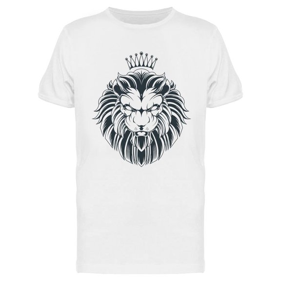 Lion  Design T-Shirt Men -Image by Shutterstock, Male x-Large