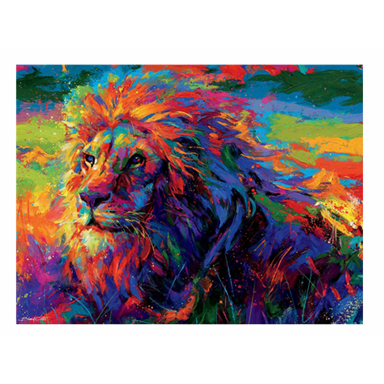 Paint by Numbers DIY Acrylic Oil Painting Kit for Adults 16x20 In, Lion