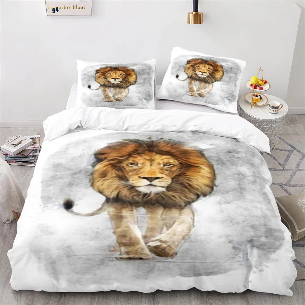 Lion's Library Duvet Cover Set GFTONL4437 main image 1