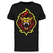 Lion E Sport  T-Shirt Men -Image by Shutterstock, Male 3X-Large