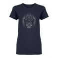 thumbnail image 1 of Lion Face Design Shaped Tee Women's -Image by Shutterstock, 1 of 2