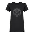 thumbnail image 1 of Lion Face Design Shaped Tee Women's -Image by Shutterstock, 1 of 2