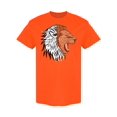 thumbnail image 1 of Lion Face  Design T-Shirt Men -Image by Shutterstock, Male x-Large, 1 of 2