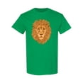 thumbnail image 1 of Lion Face Front View T-Shirt Men -Image by Shutterstock, Male Small, 1 of 2