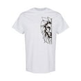thumbnail image 1 of Lion Face Geometric Design T-Shirt Men -Image by Shutterstock, Male Medium, 1 of 2