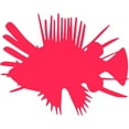 thumbnail image 1 of Lion Fish Picture Art – Boys Animal Removable Stick On Print Sticker - Vinyl Wall Decal – 12x12, 1 of 2