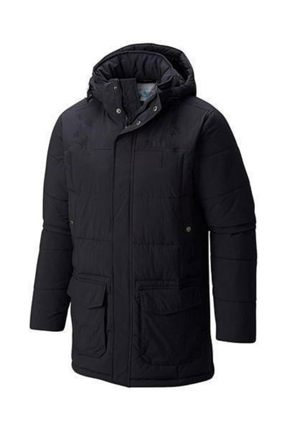 Men’s Parka Jacket w/ Removable Hood | Ultra-Warm Winter Coat w/ Fleece Lining (5X-Large- Navy)