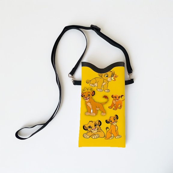 Lion Guard phone bag phone satchel(18.3*10cm) , with an adjustable strap small handbag suitable for various phones.