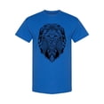 thumbnail image 1 of Lion Head Design T-Shirt Men -Image by Shutterstock, Male Large, 1 of 2