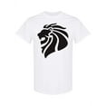 thumbnail image 1 of Lion Head  Design T-Shirt Men -Image by Shutterstock, Male XX-Large, 1 of 2