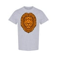 thumbnail image 1 of Lion Head Detailed Style T-Shirt Men -Image by Shutterstock, Male Large, 1 of 2