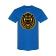 thumbnail image 1 of Lion Head  Graphic T-Shirt Men -Image by Shutterstock, Male 3X-Large, 1 of 2
