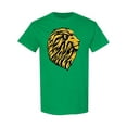 thumbnail image 1 of Lion Head Graphic T-Shirt Men -Image by Shutterstock, Male 3X-Large, 1 of 2