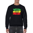 thumbnail image 1 of Lion Head In Colors Sweatshirt Men -SPIdeals Designs, Male 4X-Large, 1 of 4