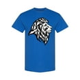 thumbnail image 1 of Lion Head Mane   T-Shirt Men -Image by Shutterstock, Male XX-Large, 1 of 2