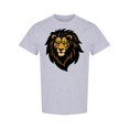 thumbnail image 1 of Lion Head Mascot  Design T-Shirt Men -Image by Shutterstock, Male Large, 1 of 2