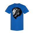 thumbnail image 1 of Lion Head Mascot Graphic T-Shirt Men -Image by Shutterstock, Male XX-Large, 1 of 2