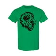 thumbnail image 1 of Lion Head Side View T-Shirt Men -Image by Shutterstock, Male Large, 1 of 2