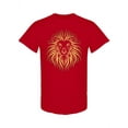 thumbnail image 1 of Lion Head Tattoo Design T-Shirt Men -Image by Shutterstock, Male x-Large, 1 of 2