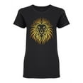 thumbnail image 1 of Lion Head Tattoo Shaped Tee Women's -Image by Shutterstock, 1 of 2