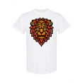 thumbnail image 1 of Lion Head Zentangle Art  T-Shirt Men -Image by Shutterstock, Male XX-Large, 1 of 2