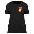 thumbnail image 1 of Lion Holding Tiny Heart T-Shirt Women -Image by Shutterstock, Female Large, 1 of 2