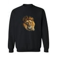 thumbnail image 1 of Lion In The Dark Sweatshirt Women -SPIdeals Designs, Female Medium, 1 of 4