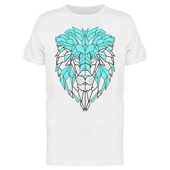 Lion In Vector Design T-Shirt Men -Image by Shutterstock, Male Small