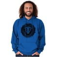 thumbnail image 1 of Lion Jungle Symbolic Spirit Animal Unisex Plus Fleece Graphic Hoodie Brisco Brands 5X, 1 of 5