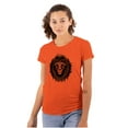 thumbnail image 1 of Lion Jungle Symbolic Spirit Animal Womens Fitted Plus Size Graphic Tee Brisco Brands 2X, 1 of 5