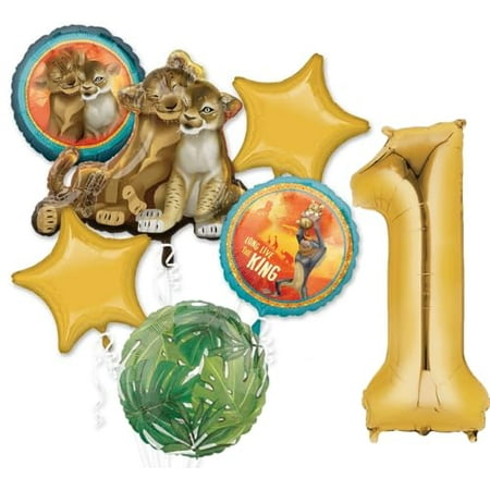 Lion King 1st Birthday Party Supplies Jungle Safari Balloon Bouquet Decorations