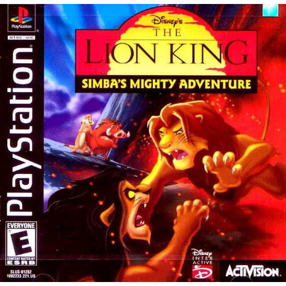 Disney's The Lion King: Simba's Mighty Adventure - PlayStation