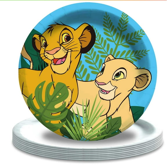 Lion King Birthday Decorations Plates Tableware Party Supplies Disposable Dinnerware