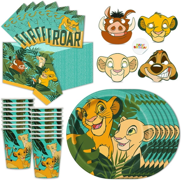 Lion King Birthday Party Supplies Lion King Baby Shower Decorations Includes Large Plates