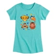 thumbnail image 1 of Lion King - Character Grid - Toddler Girls Fitted Short Sleeve T-Shirt, 1 of 3