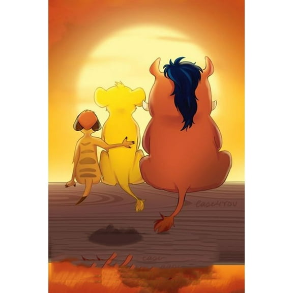 The Lion King Diamond Painting Kits for Adults, Diamond Painting DIY 5D Full Drill Diamond Art Kit for Adults Beginner, Diamond Dots Painting Craft for Home Wall Decor 12x16 Inch