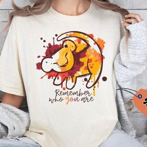 Lion King Disney Shirt, Disney Simba Shirt, Remember Who You are Shirt, Disney Lion King Shirt, Animal Kingdom Gift Shirt