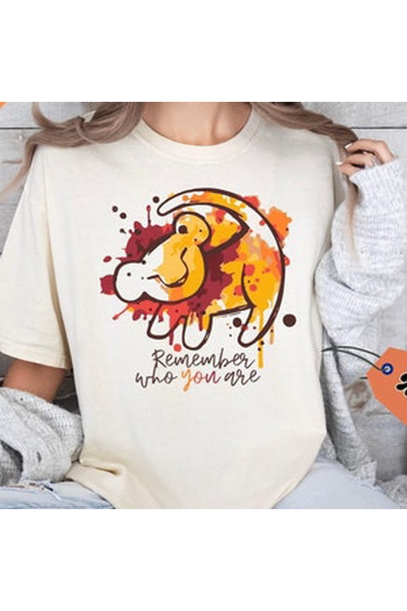 Lion King Disney Shirt, Disney Simba Shirt, Remember Who You are Shirt, Disney Lion King Shirt, Animal Kingdom Gift Shirt