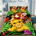 thumbnail image 1 of Lion King Duvet Cover Bedding Set - Lion King Duvet Cover 1 Comfortable Cover with 2 Pillowcases, 1 of 2