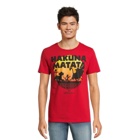 Lion King Men's Hakuna Matata Graphic Tee, Sizes S-3XL