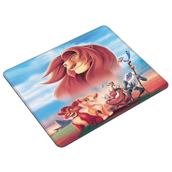 Lion Kin Mousepad Rectangle Cartoon Printed Non-Slip Rubber Base Mouse Pad