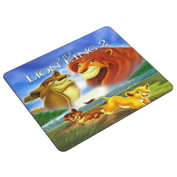 Lion Kin Mousepad Rectangle Cartoon Printed Non-Slip Rubber Base Mouse Pad