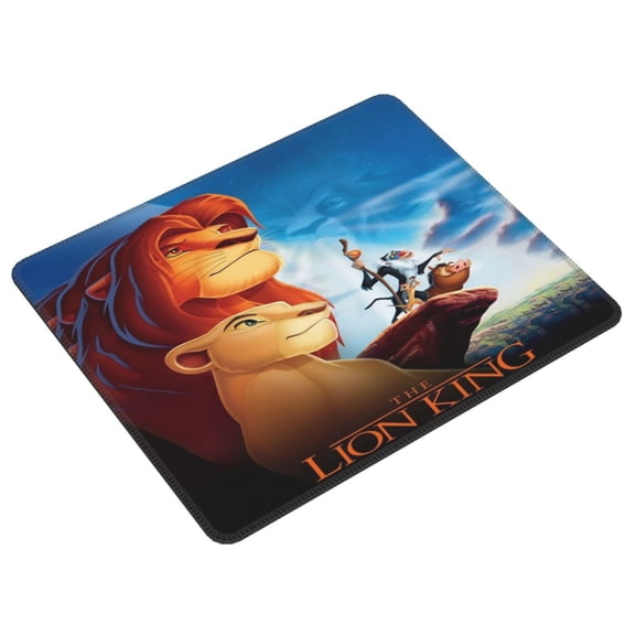 Lion Kin Mousepad Rectangle Cartoon Printed Non-Slip Rubber Base Mouse Pad