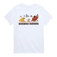 thumbnail image 1 of Lion King - No Worries - Youth Boys Short Sleeve Graphic T-Shirt, 1 of 4
