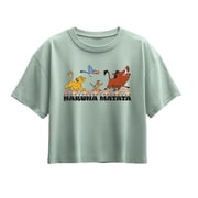 Lion King - No Worries Short Sleeve Boxy Graphic T-Shirt